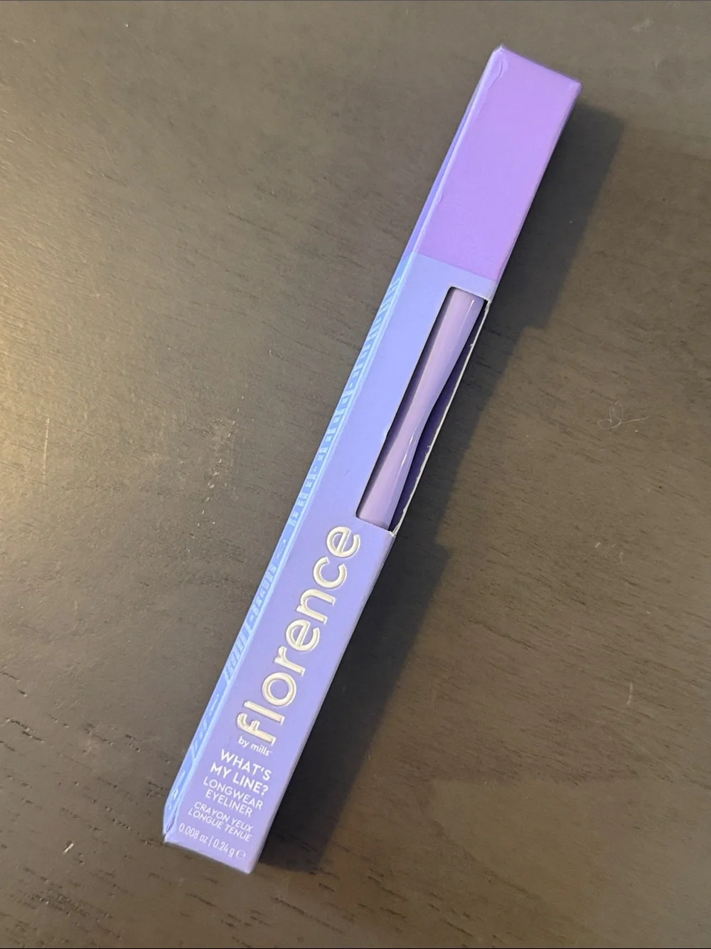 Florence by Mills What’s My Line? Eyeliner in Wrap (purple) NWT
